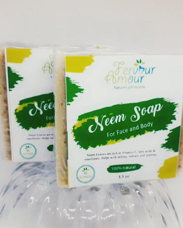 Neem soap by fevour Amour